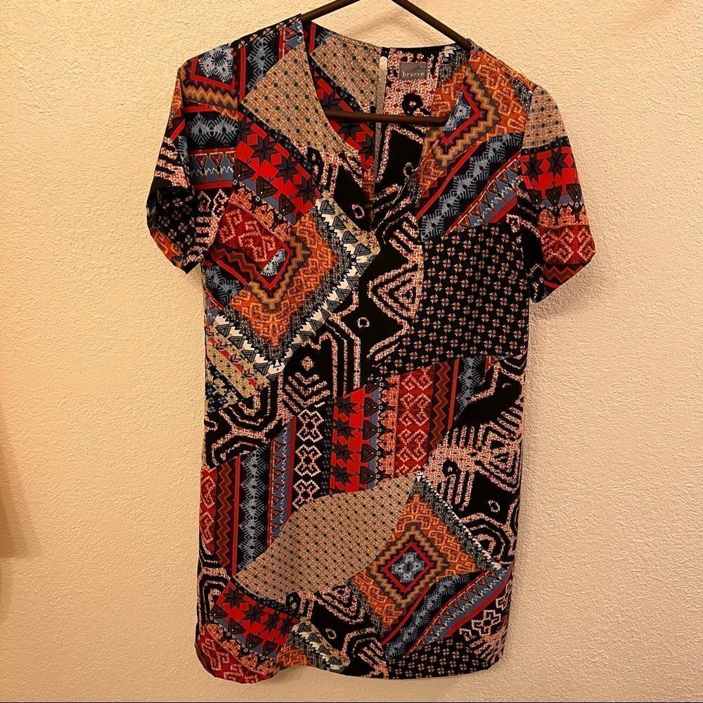 Braeve Short Sleeve Top/Mini Dress Size Small